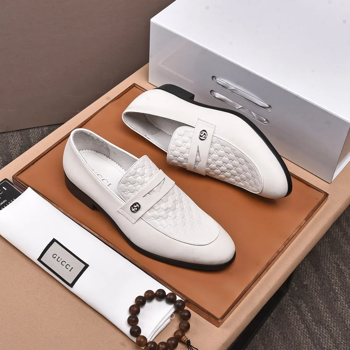 Men's shoes💰540📛📛Original (water-dyed cowhide) Gucci GUCCI official website formal shoes🌀 Italian🇮🇹imported cowhide➕top imported water-dyed cowhide lining💋Finely handmade original bottom, the real thing looks better when photographed in person Standard size 38-44